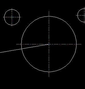 円の中心線
